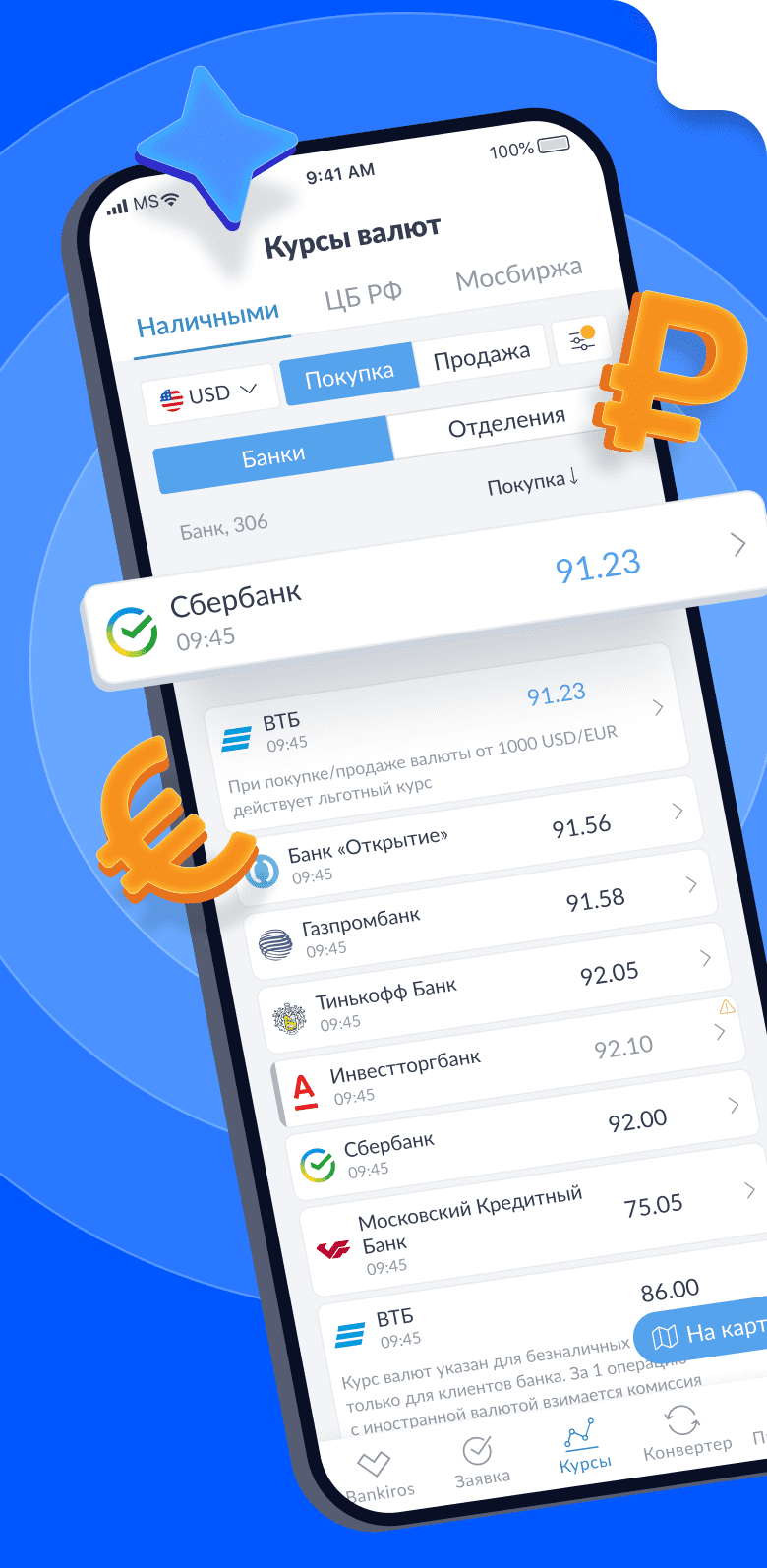 kurs obmena valjuty v bankah na segodnya pochem dollar i evro