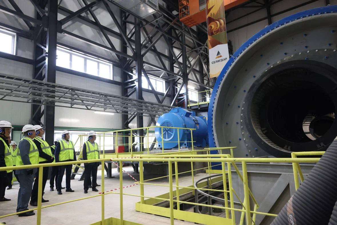 "Селигдар" открыл золотоизвлекательную фабрику на Хвойном 1 seligdar otkryl zolotoizvlekatelnuju fabriku na hvojnom